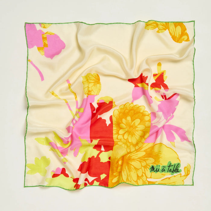 【Mii Collection/ミーコレクション】SILK SQUARE 65 - BAROQUE COMPOSIT