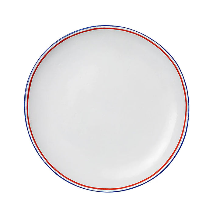 Tricolore Dinner Plate