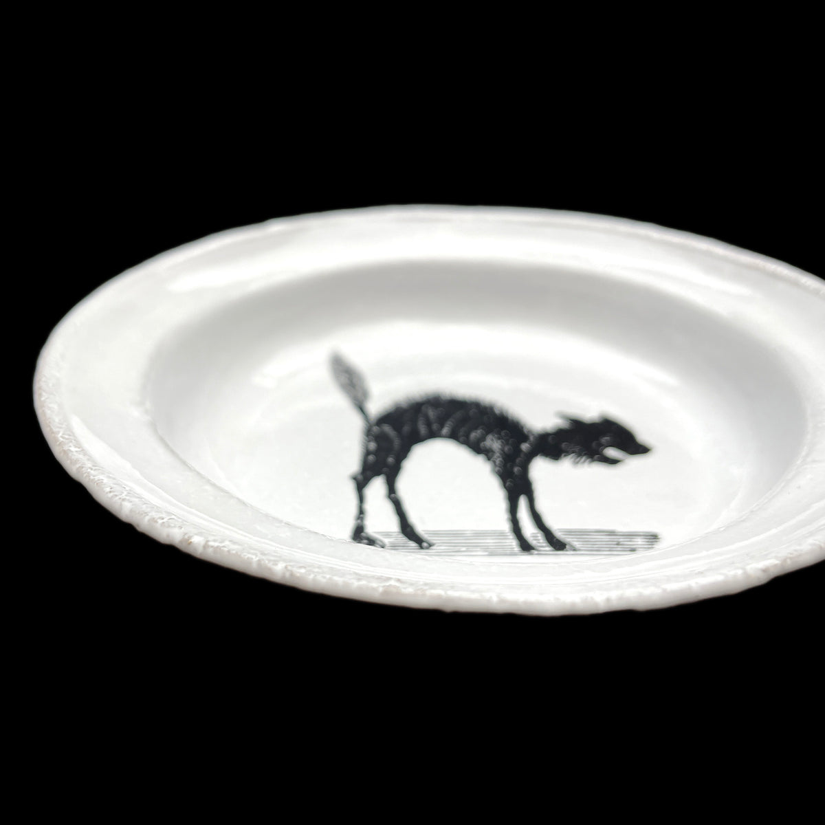 ASTIER DE VILLATTE / アスティエ・ド・ヴィラット 】 / Arched Cat Dish – POETRY READING