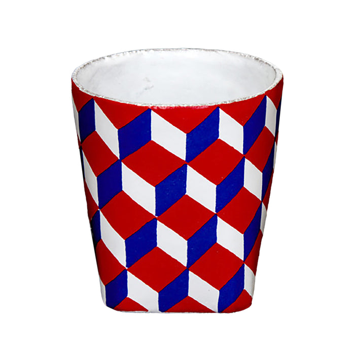 Tricolore Cube Tumbler