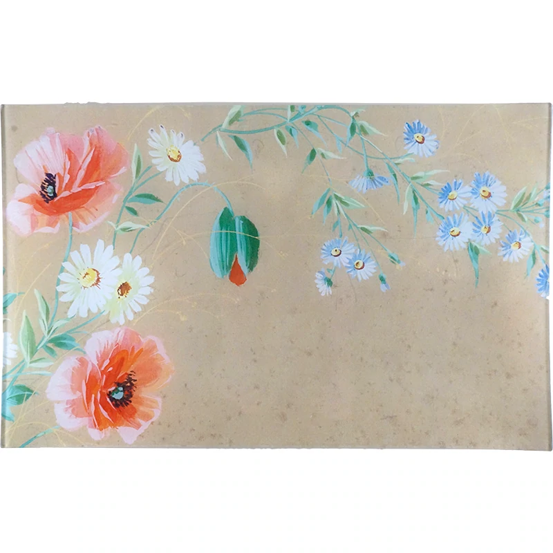 【JOHN DERIAN/ジョンデリアン】デコパージュプレート/Blue Chicory Wallpaper