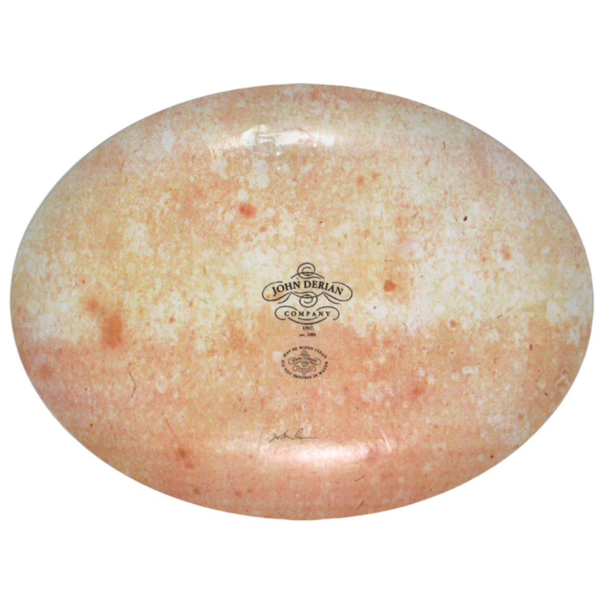 JOHN DERIAN/ジョンデリアン】デコパージュプレート/Large Fan Coral