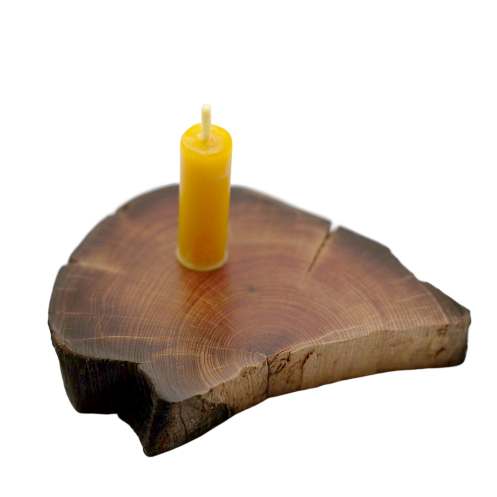 木のキャンドルホルダー/Candle holder_S1