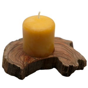 木のキャンドルホルダー/Candle holder_L2
