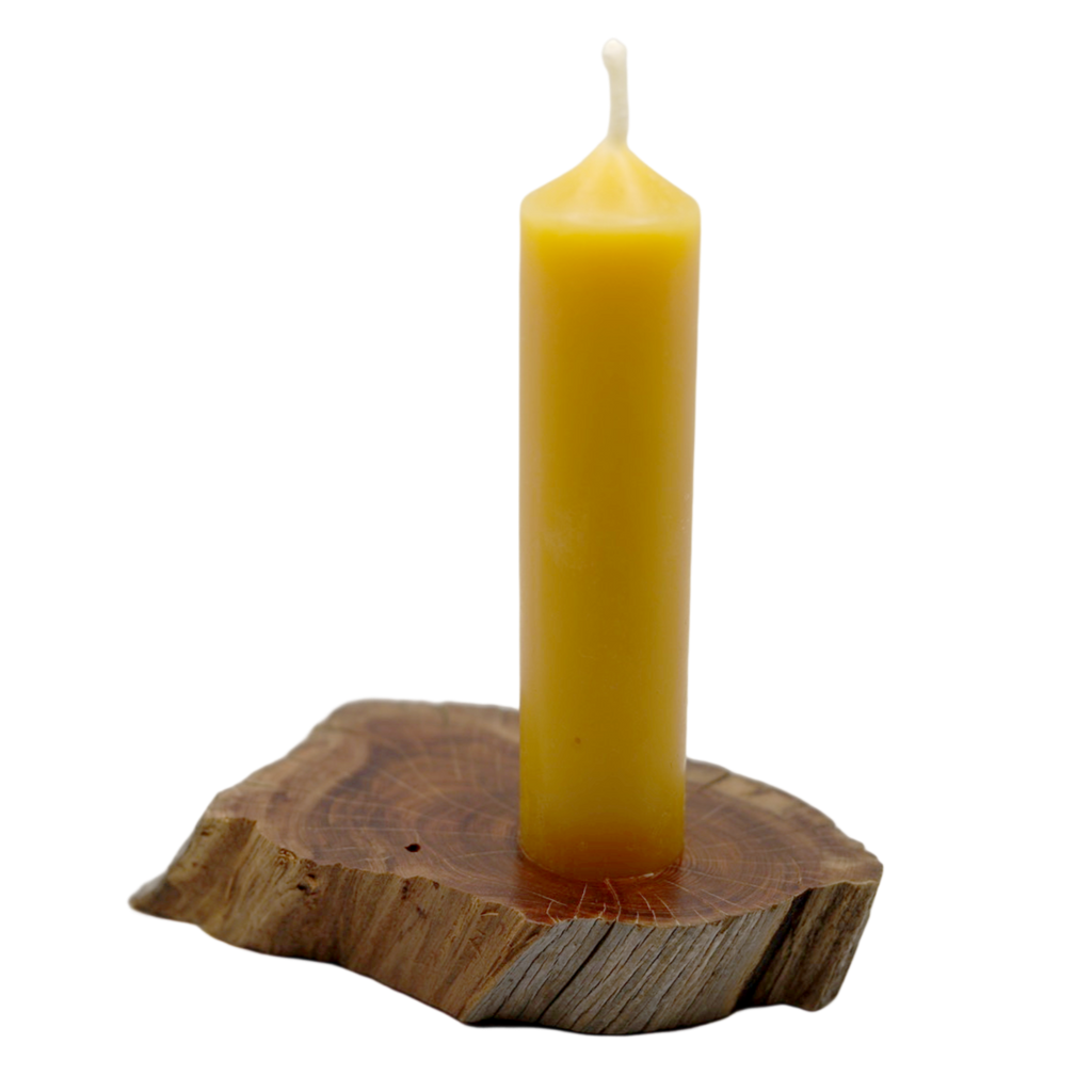 木のキャンドルホルダー/Candle holder_M1