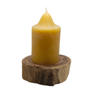 木のキャンドルホルダー/Candle holder_XL1