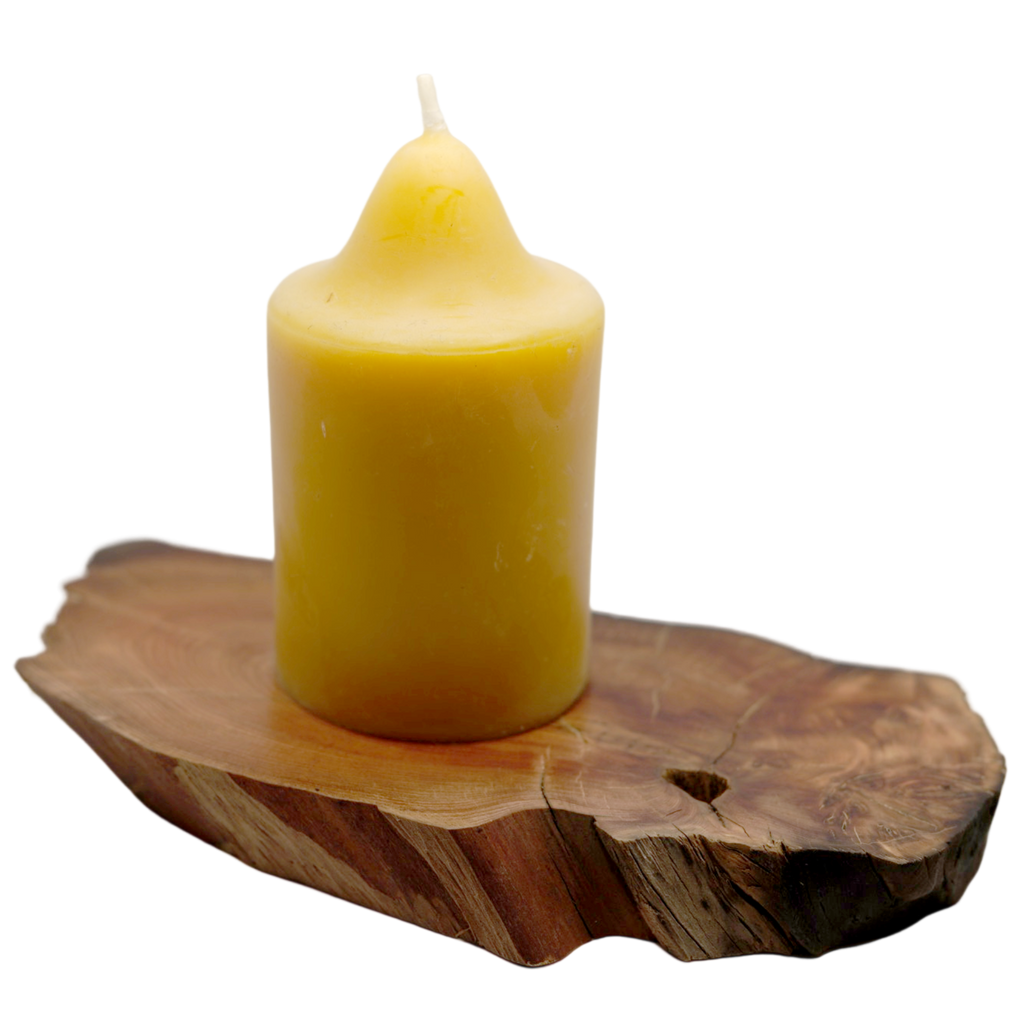 木のキャンドルホルダー/Candle holder_XL4