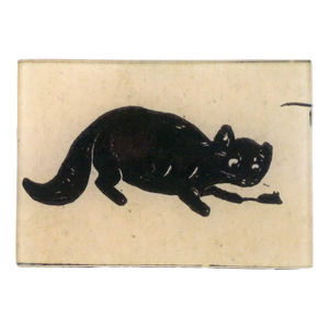 【JOHN DERIAN/ジョンデリアン】デコパージュプレート/Maltese Cat (Flashcard)