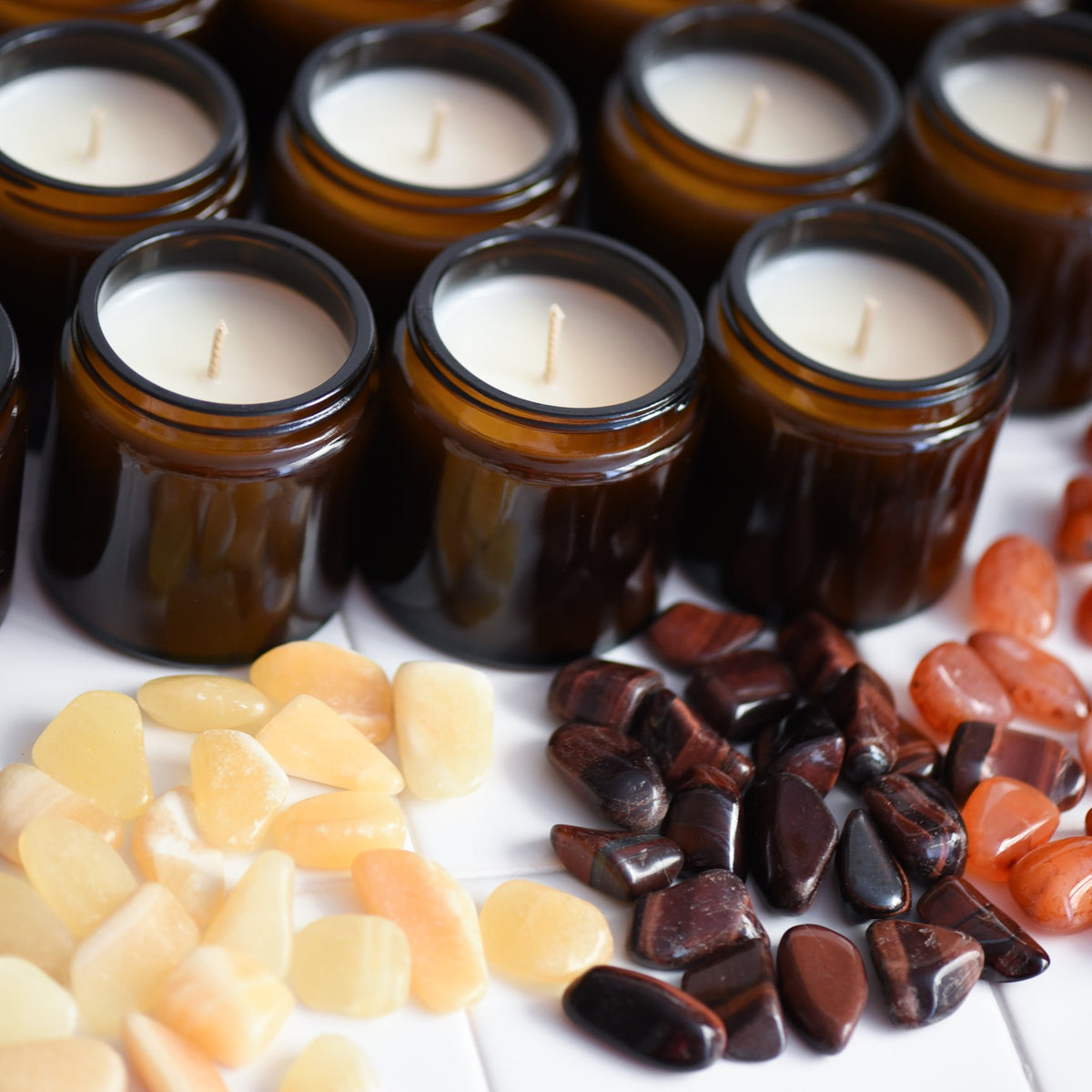 キャンドル 星座 水瓶座/Crystal candle Aquarius – POETRY READING