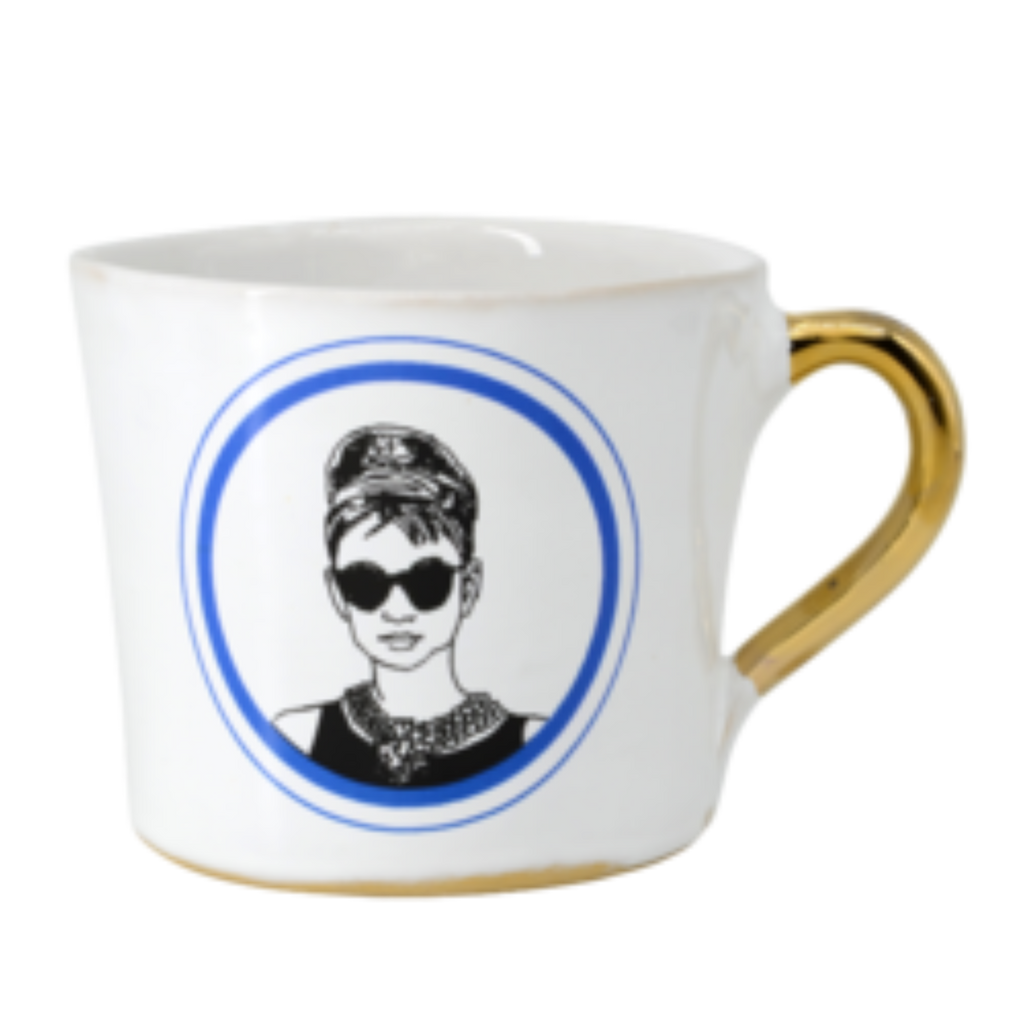 カップ/Alice medium coffee cup Audrey Hepburn