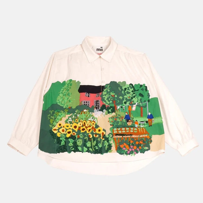 【Mii Collection/ミーコレクション】MELODIE SHIRT - THE GARDEN