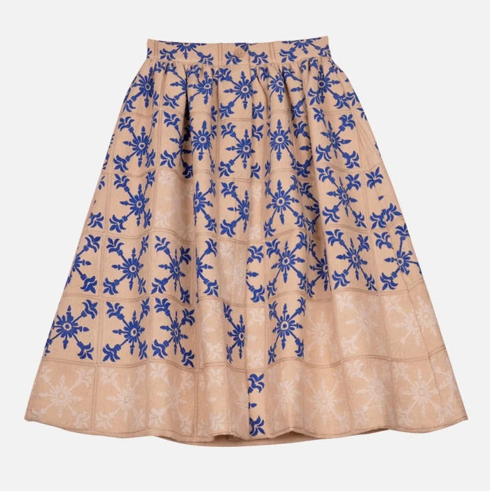 【Mii Collection/ミーコレクション】MONA SKIRT - CROCKERY