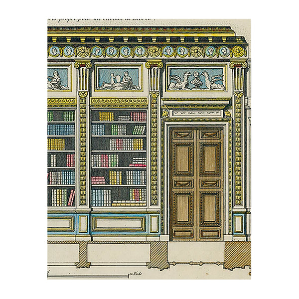 JOHN DERIAN/ジョンデリアン】デコパージュプレート/Library