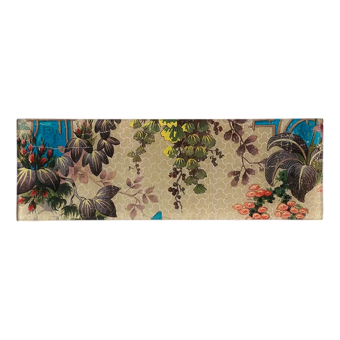 【JOHN DERIAN/ジョンデリアン】デコパージュプレート/Leafy Wallpaper
